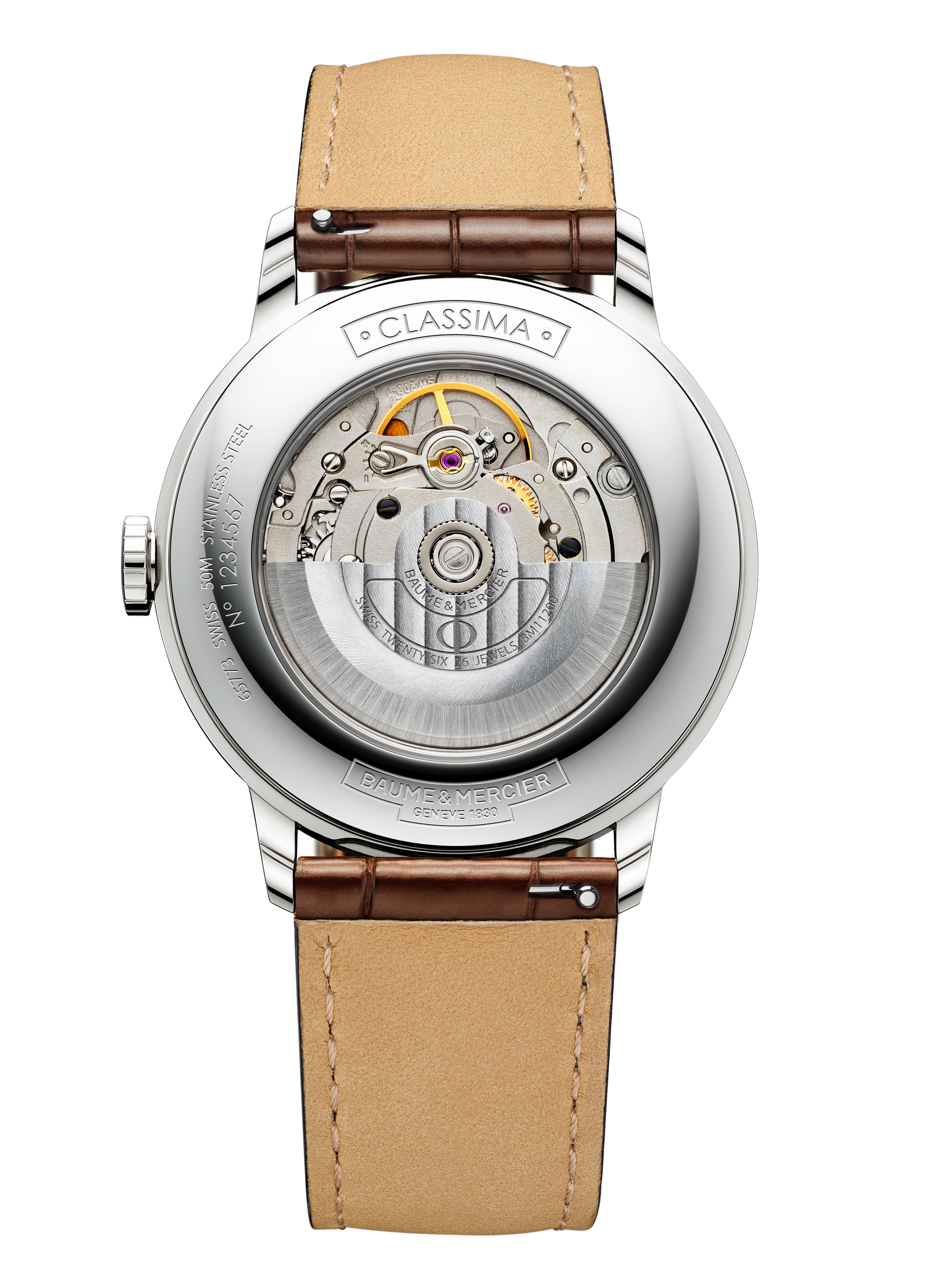 ساعة يد Classima 10263 لـ للرجال | تفقُّد الأسعار على Baume & Mercier Back