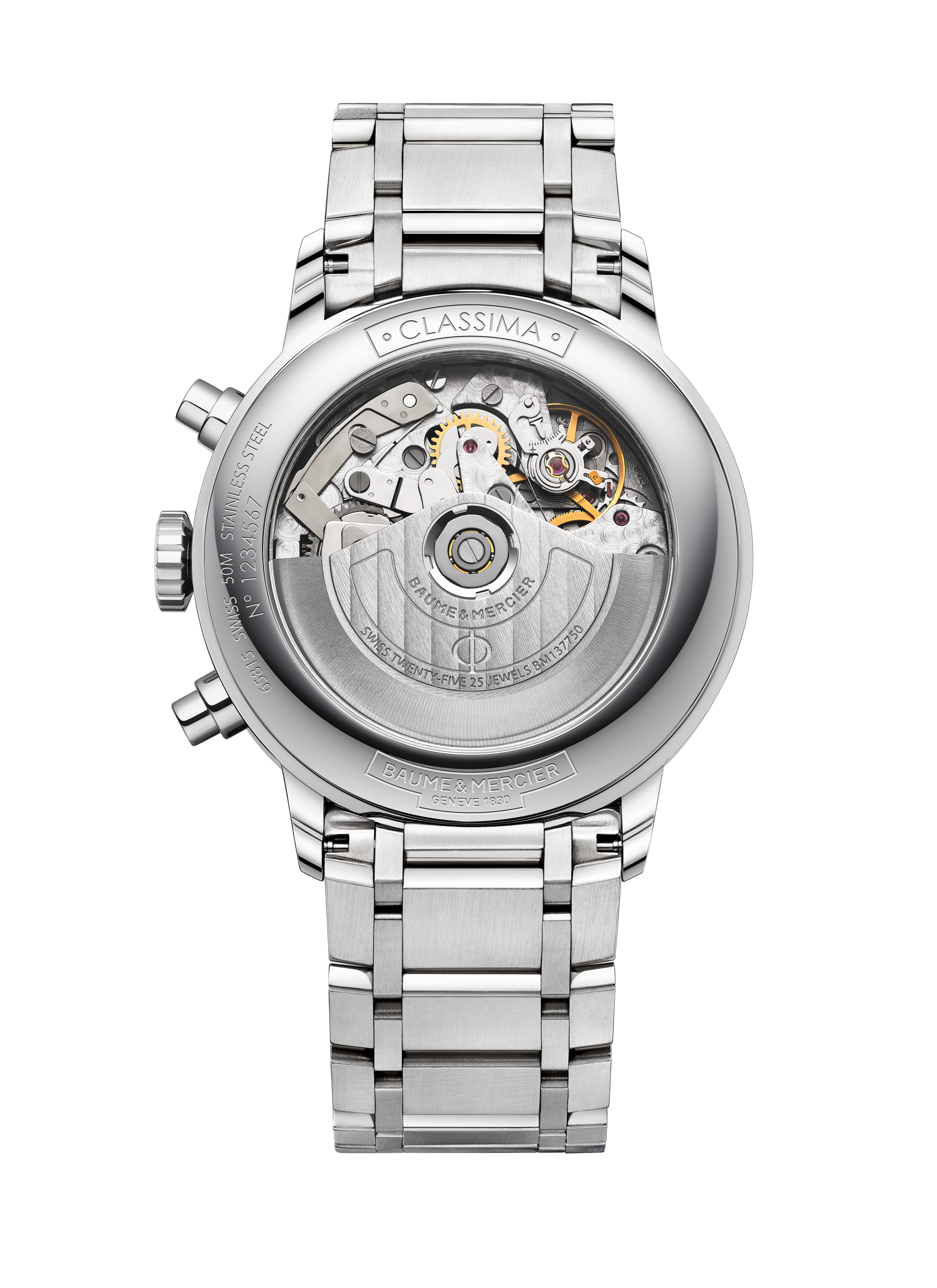 ساعة يد Classima 10331 لـ للرجال | تفقُّد الأسعار على Baume & Mercier Back