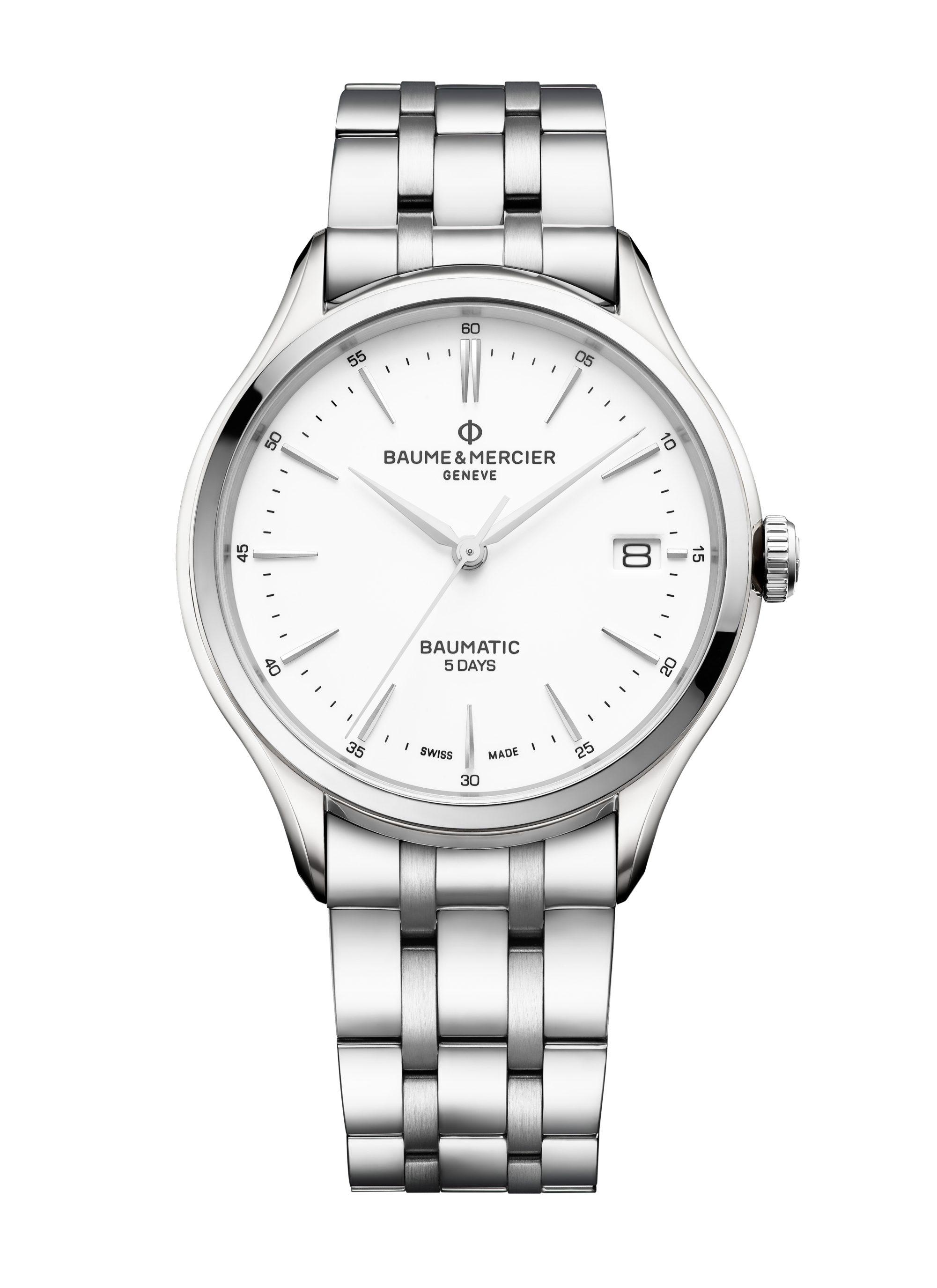 ساعة يد Clifton 10400 لـ للرجال | تفقُّد الأسعار على Baume & Mercier Front