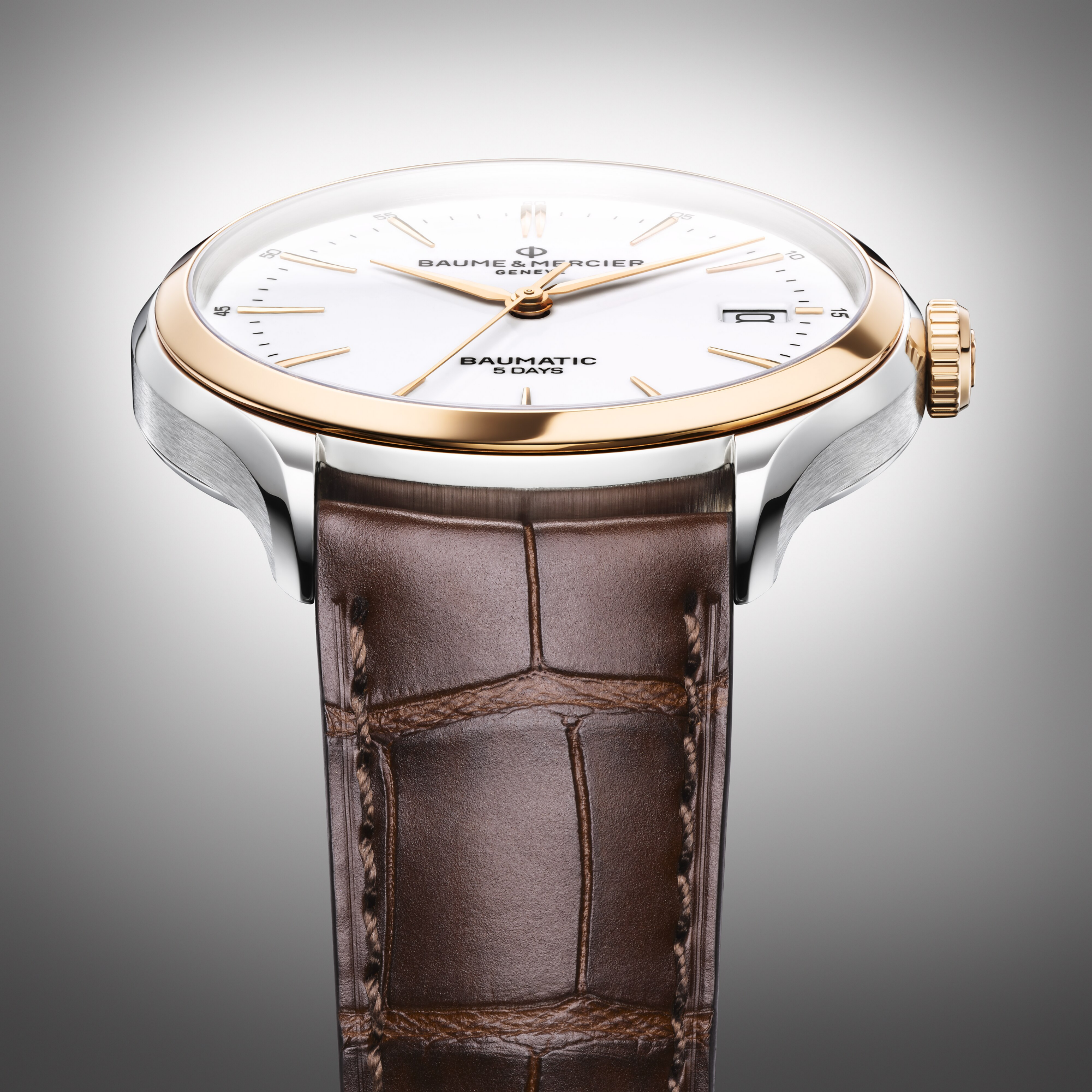 ساعة يد Clifton 10401 لـ للرجال | تفقُّد الأسعار على Baume & Mercier Close-Up