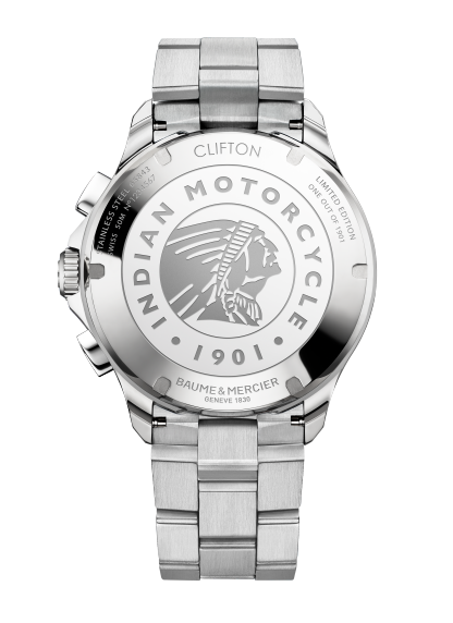 ساعة يد Clifton Club 10403 لـ men | تفقُّد الأسعار على Baume & Mercier Back