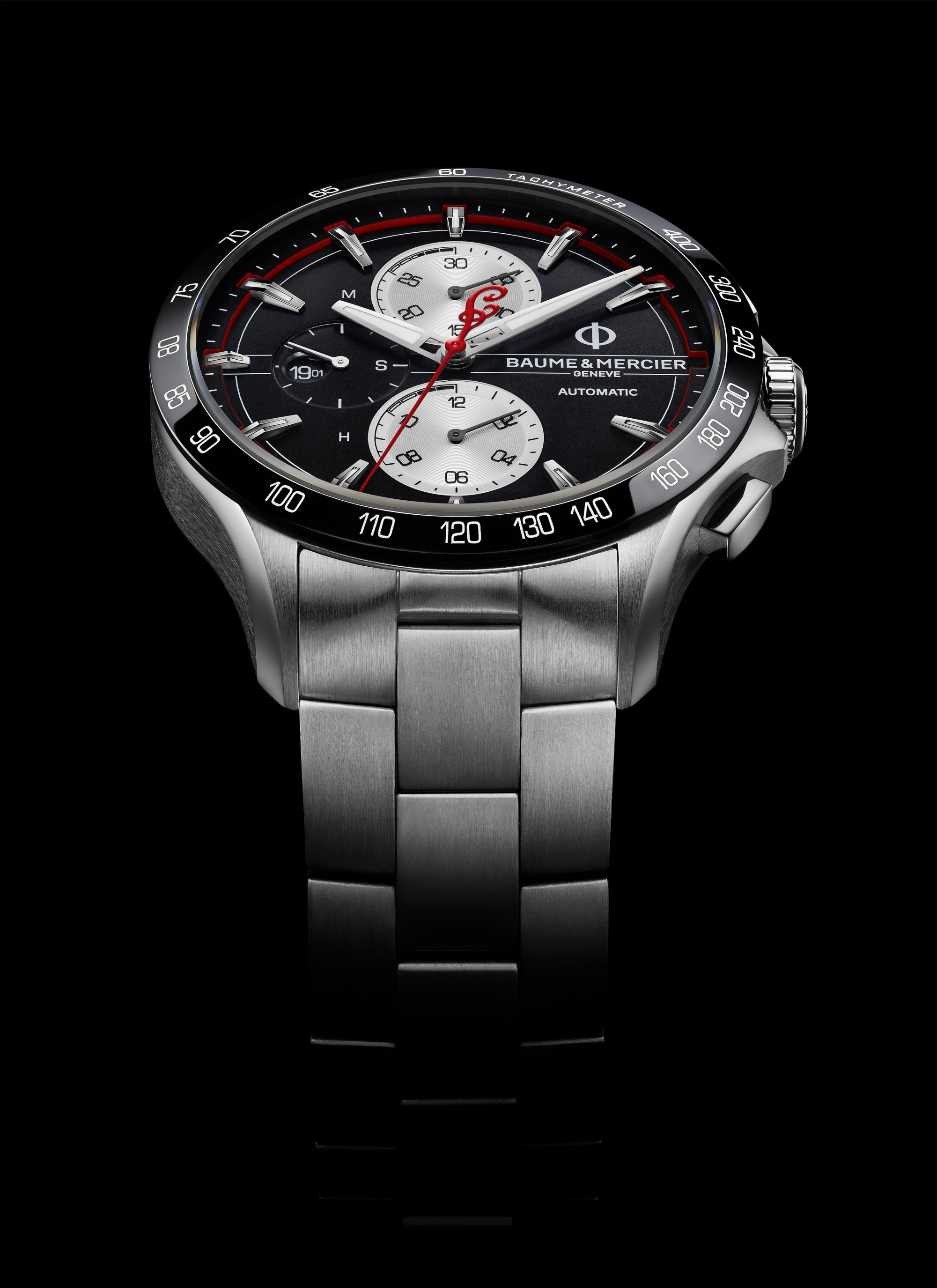 ساعة يد Clifton Club 10403 لـ men | تفقُّد الأسعار على Baume & Mercier Close-Up