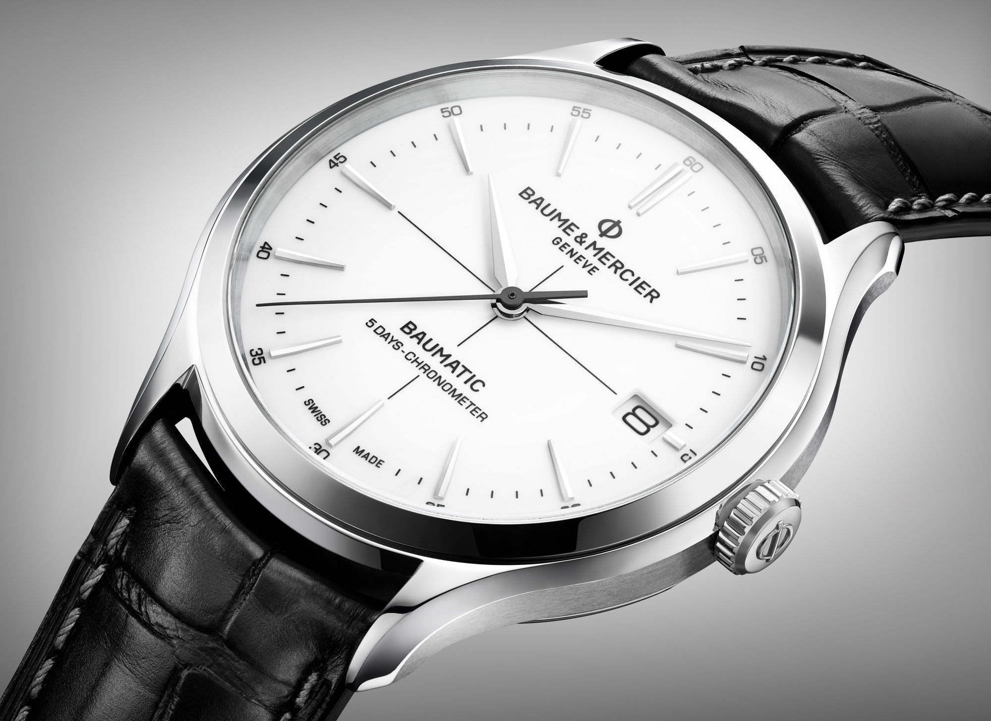 Clifton 10436 Watch for men | Check Prices on Baume & Mercier Close-Up