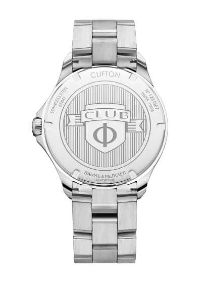 Clifton Club 10413 Montre pour homme | Baume & Mercier Arrière