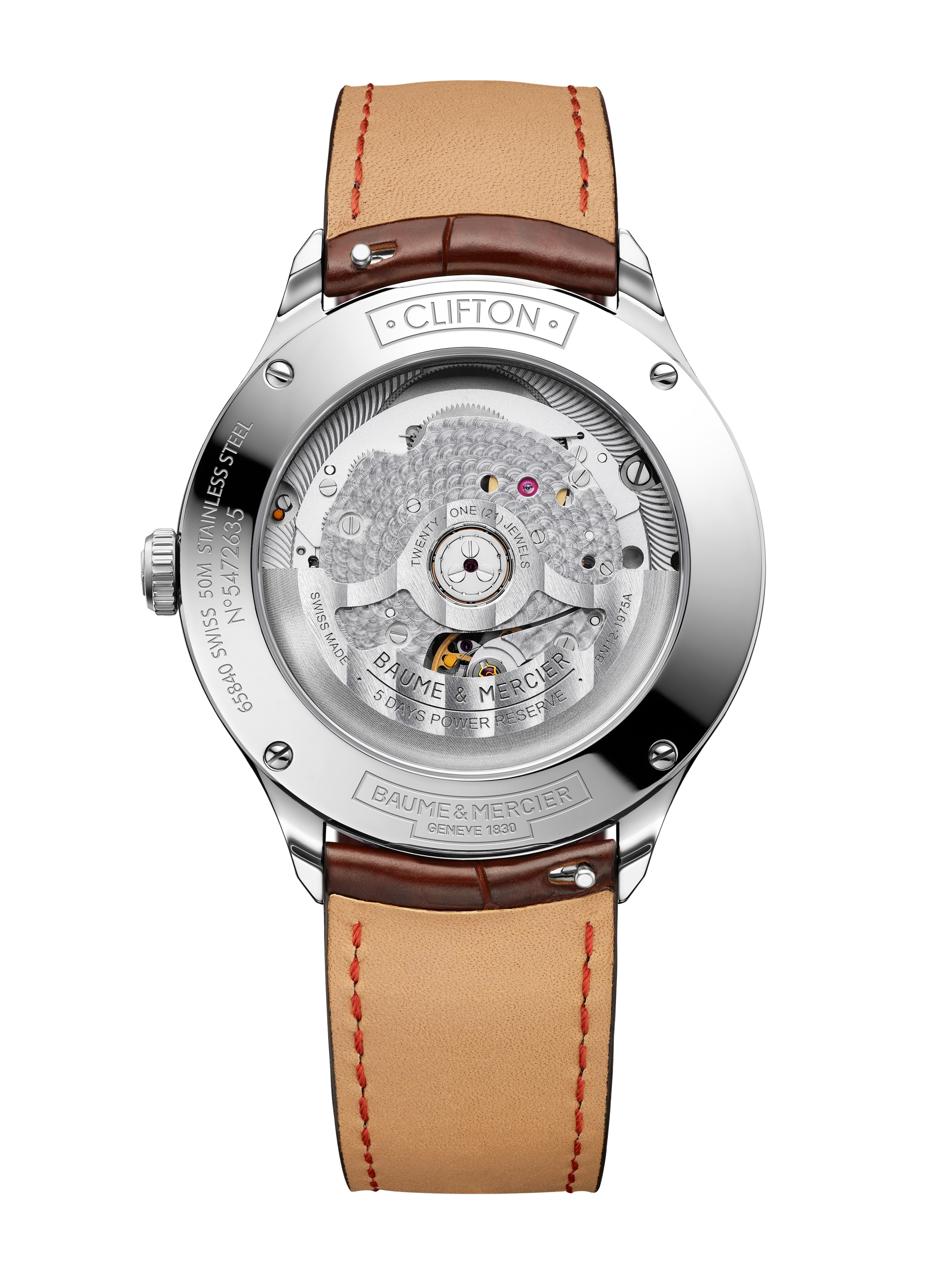 ساعة يد Clifton 10504 لـ للرجال | تفقُّد الأسعار على Baume & Mercier Front