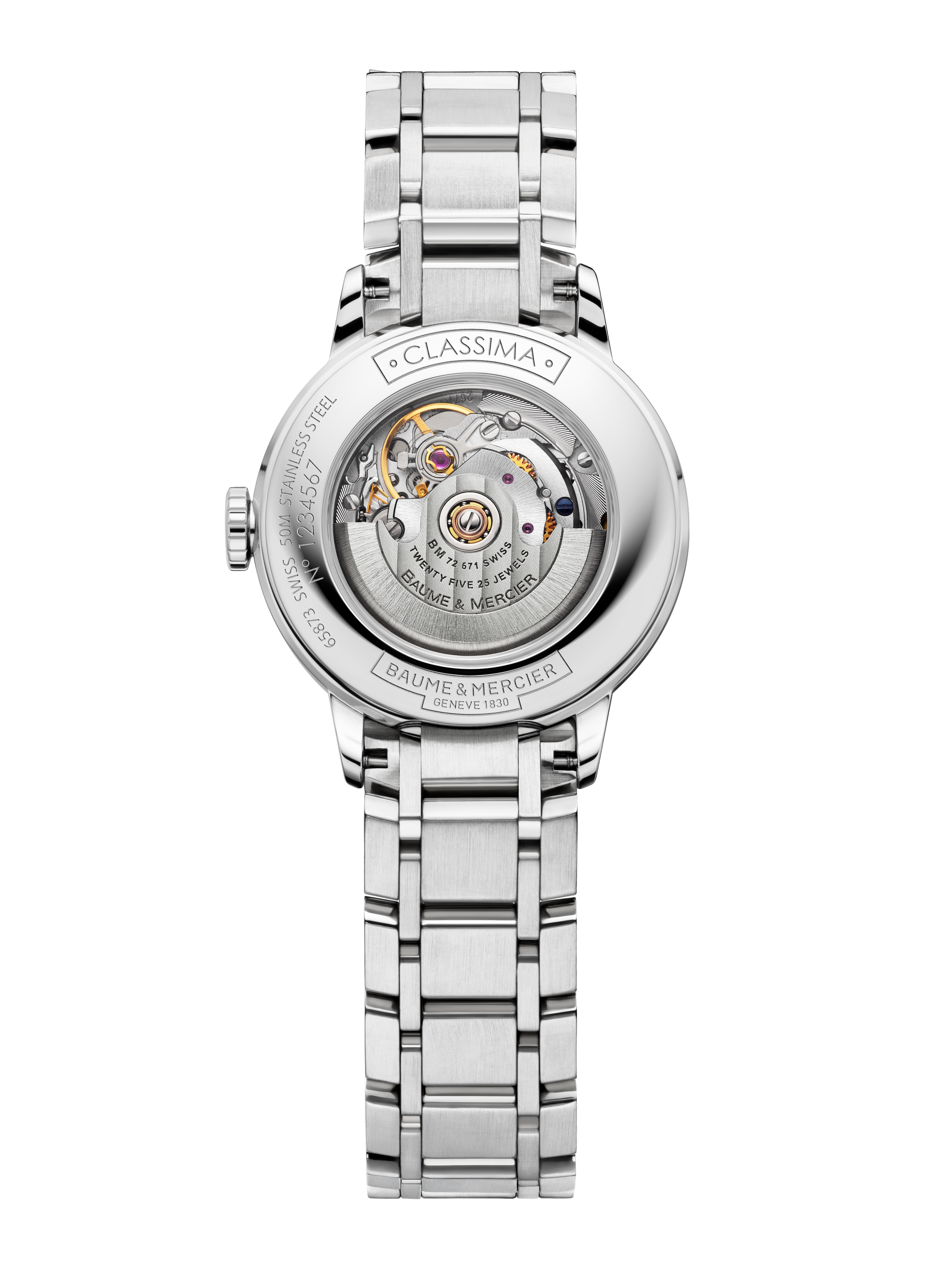 ساعة يد Classima 10492 لـ للنساء | تفقُّد الأسعار على Baume & Mercier Back