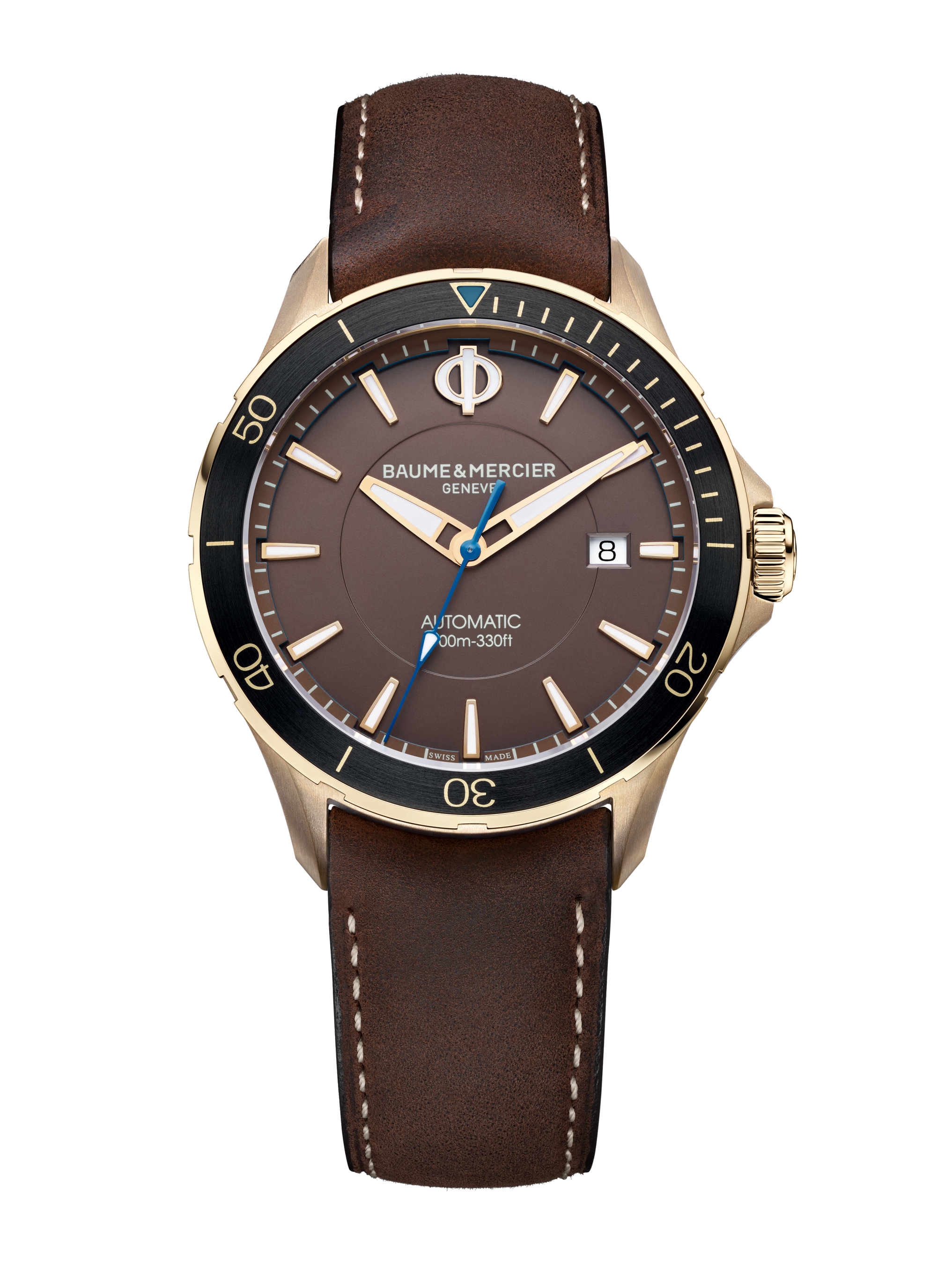 ساعة يد Clifton Club 10501 لـ men | تفقُّد الأسعار على Baume & Mercier Front