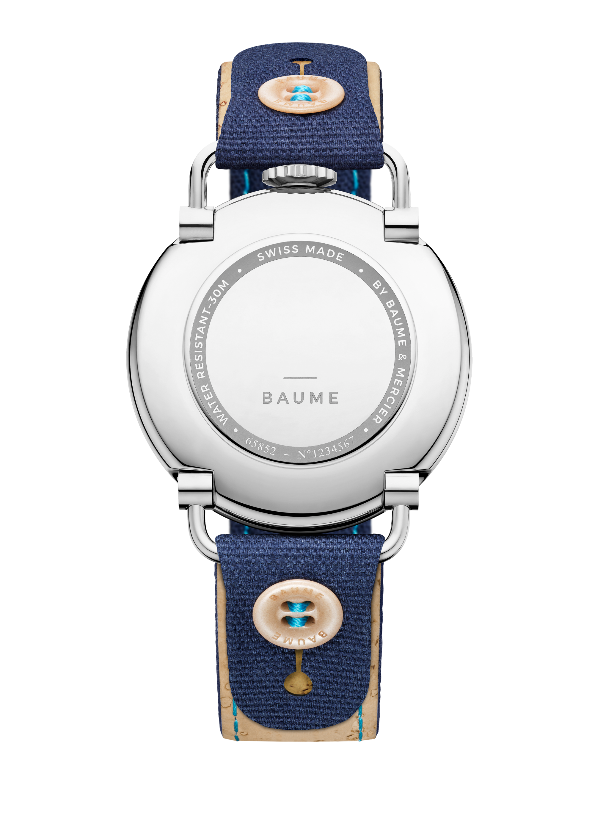 ساعة يد Baume 10601 لـ للرجال | تفقُّد الأسعار على Baume & Mercier Back