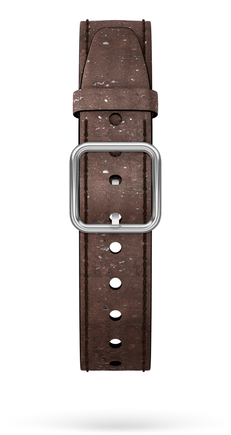 Brown Cork Strap, Steel Pin Buckle 15.0 MM - MXE0HP29 Baume & Mercier Front