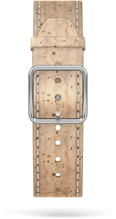 Beige Cork Strap, Steel Pin Buckle 20.0 MM - MXE0HP65 Baume & Mercier Front