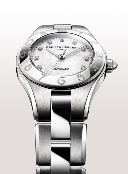 Linea 10113 Montre pour femme | Baume & Mercier Détail Face Vue rasante