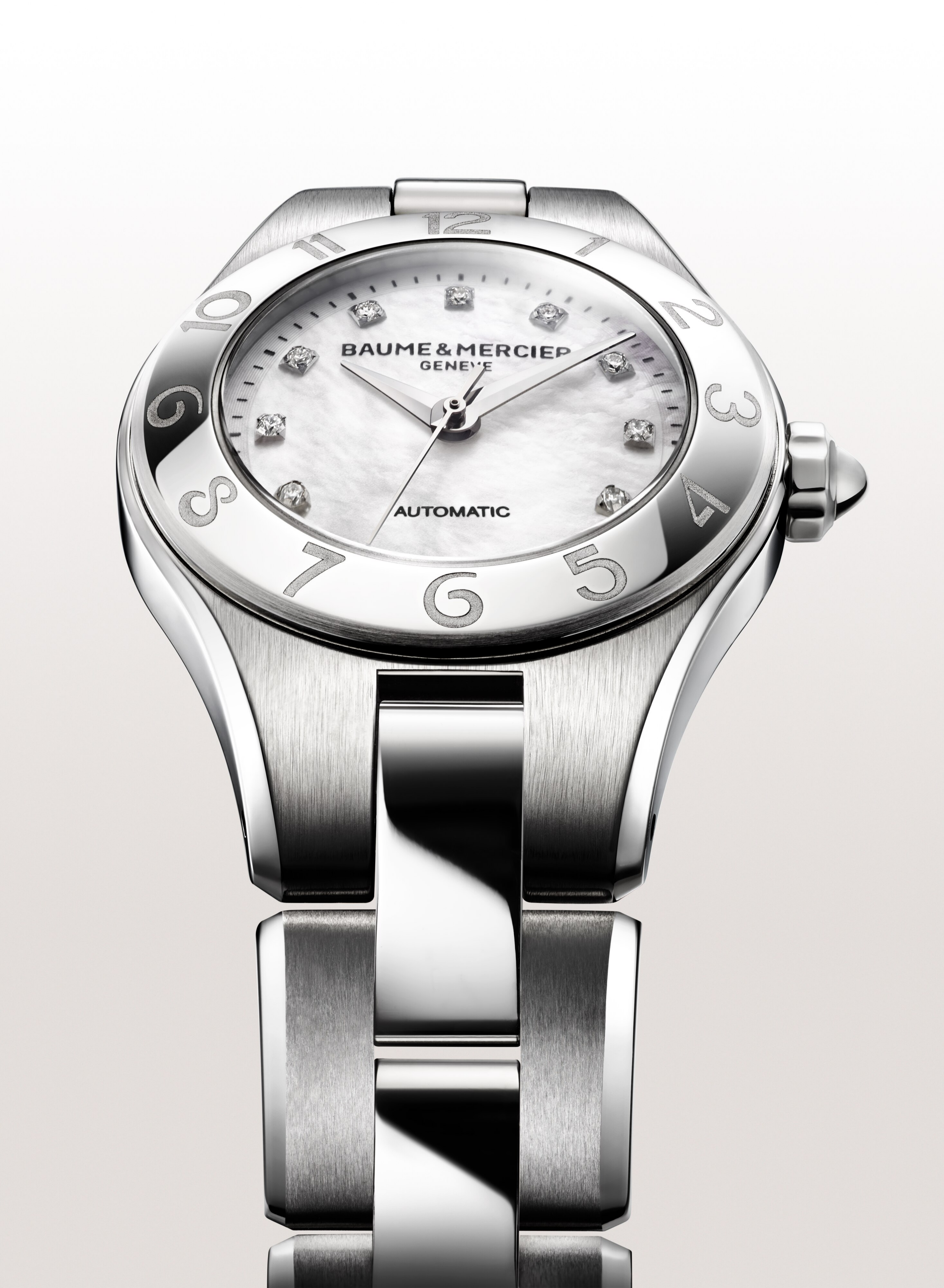 Linea 10113 Montre pour femme | Baume & Mercier Détail Face Vue rasante