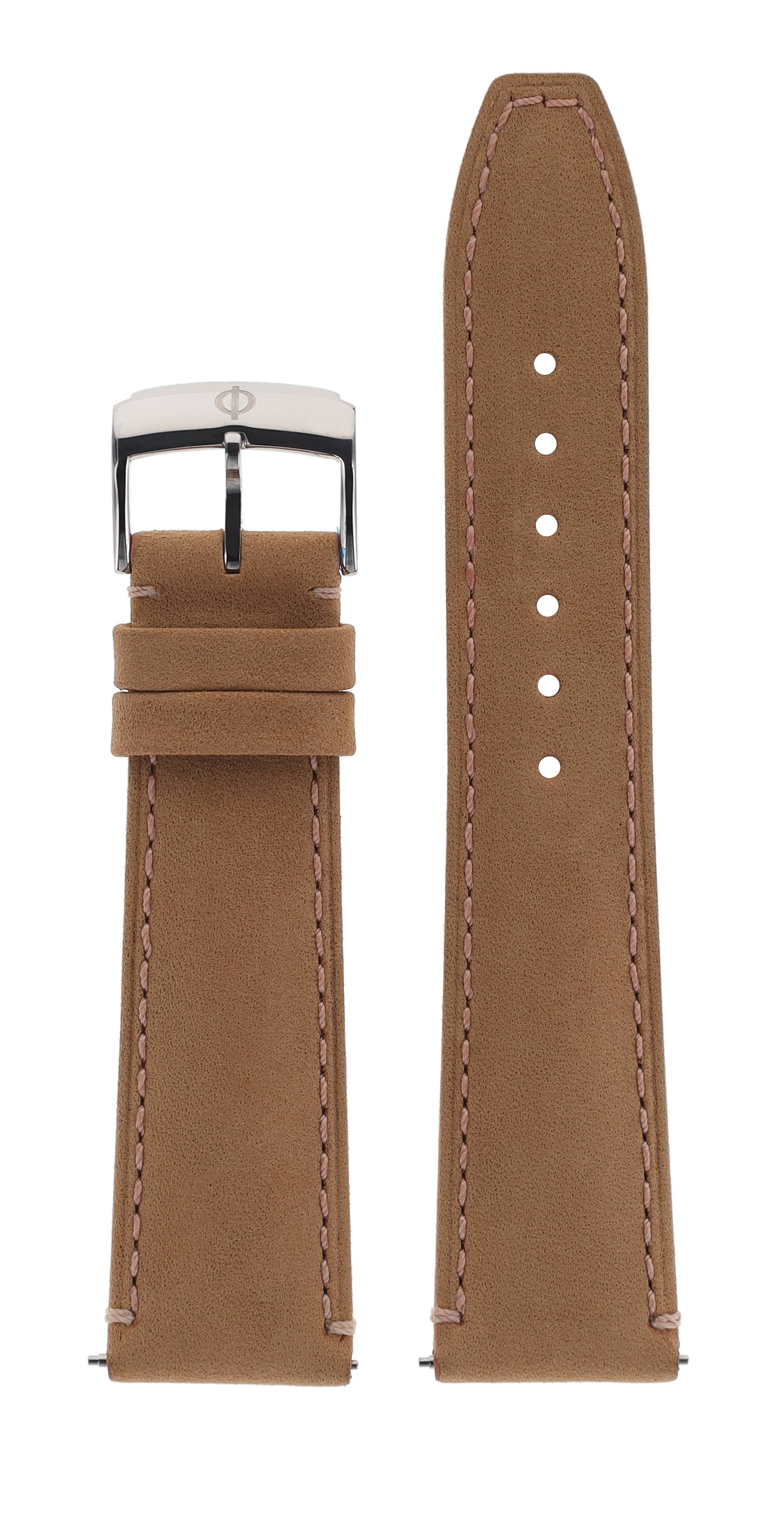 Beige Calfskin Strap 21.0 MM - MXE07KZM Baume & Mercier Front