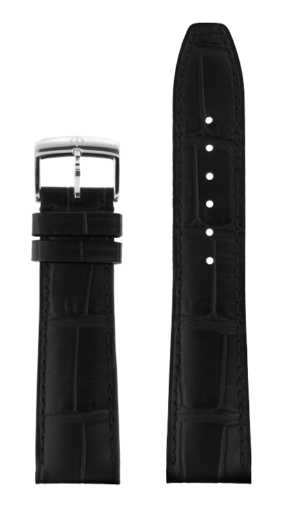 Black Calfskin Strap, Pin Buckle 21.0 MM - MXE0N0RP Baume & Mercier Front