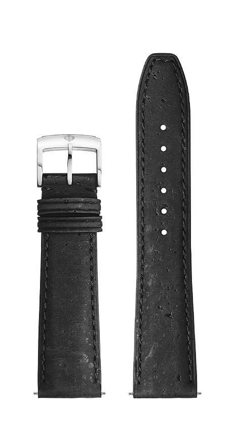 Schwarzes Armband, Stahl-Dornschließe 21.0 MM - MXE0N0RQ Baume & Mercier Front