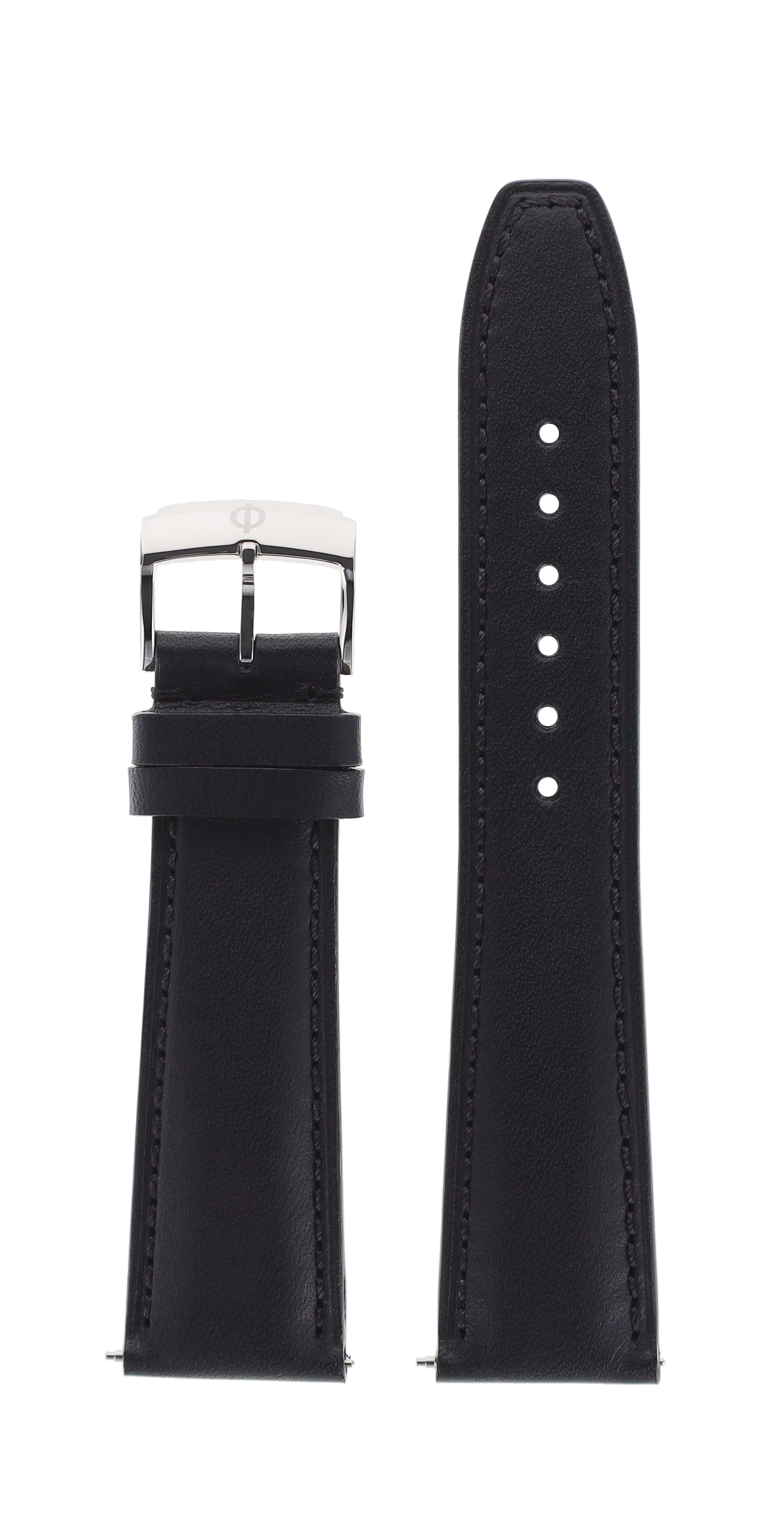 Black Calfskin Strap 22.0 MM - MXE0N066 Baume & Mercier Front