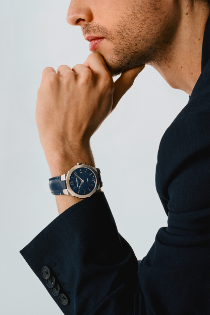 ساعة يد Riviera 10846 لـ للرجال | تفقُّد الأسعار على Baume & Mercier