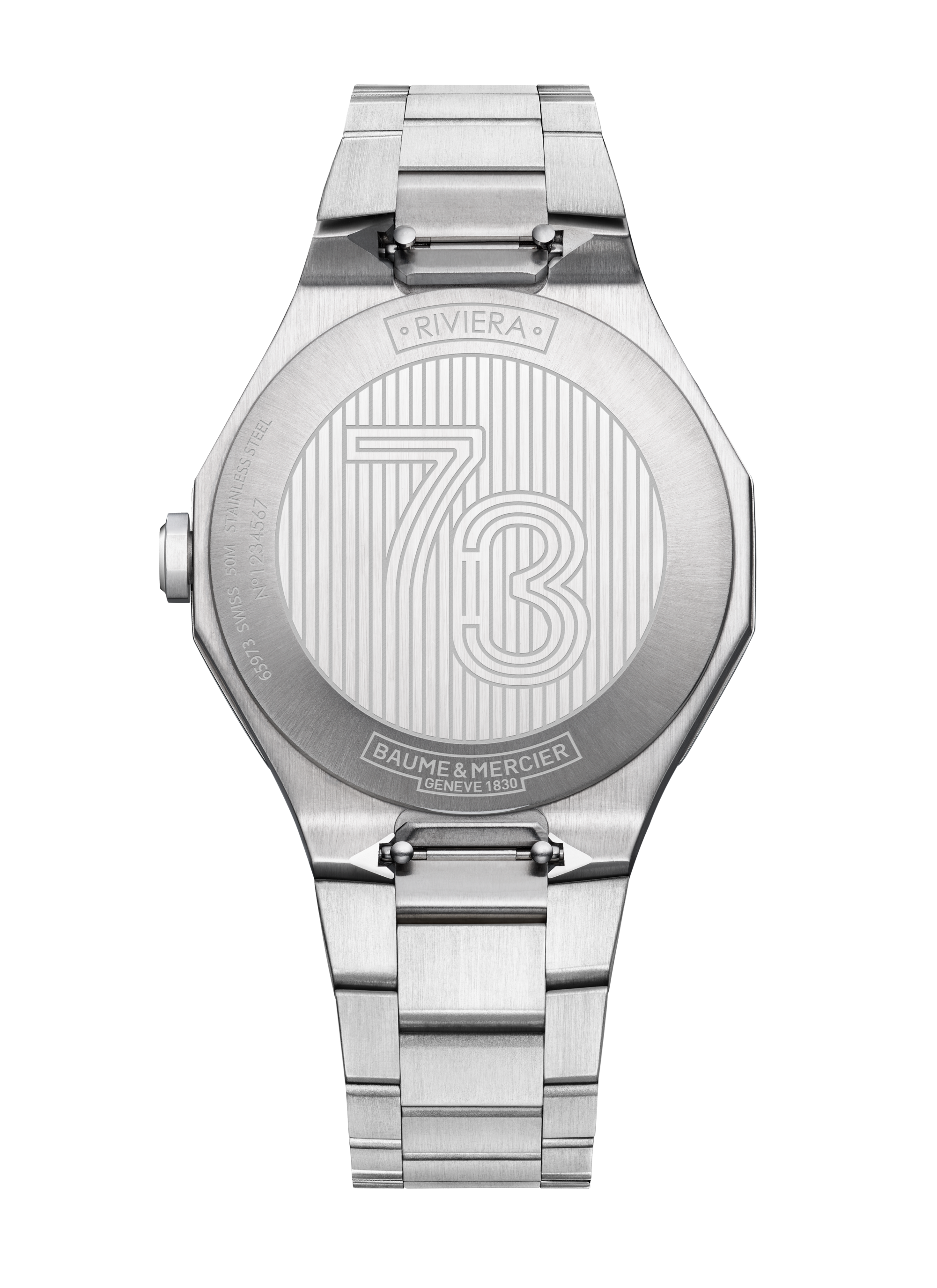 Riviera 10844 Watch for men | Check Prices on Baume & Mercier Back