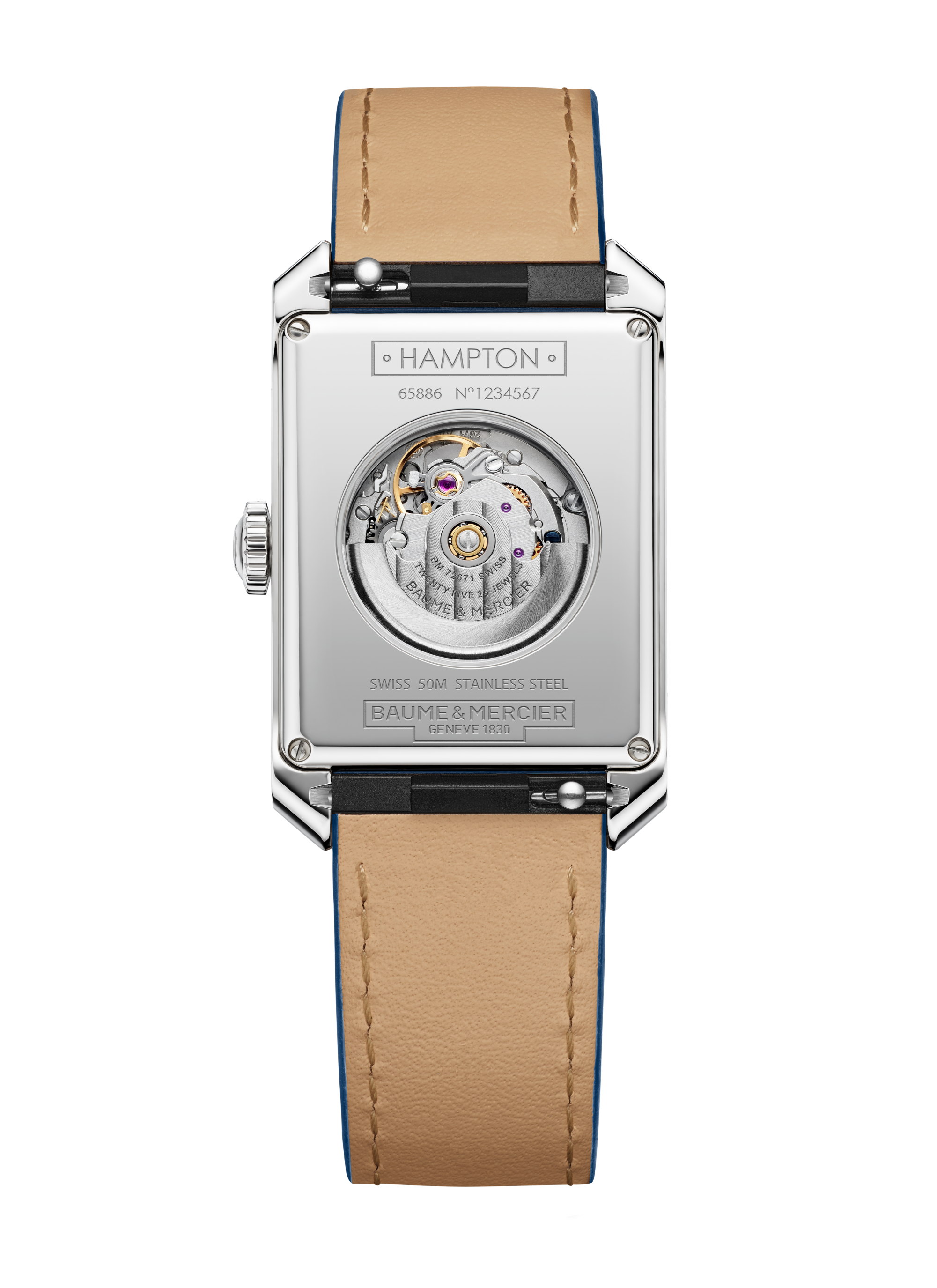 Hampton 10732 Montre pour homme | Baume & Mercier Arrière