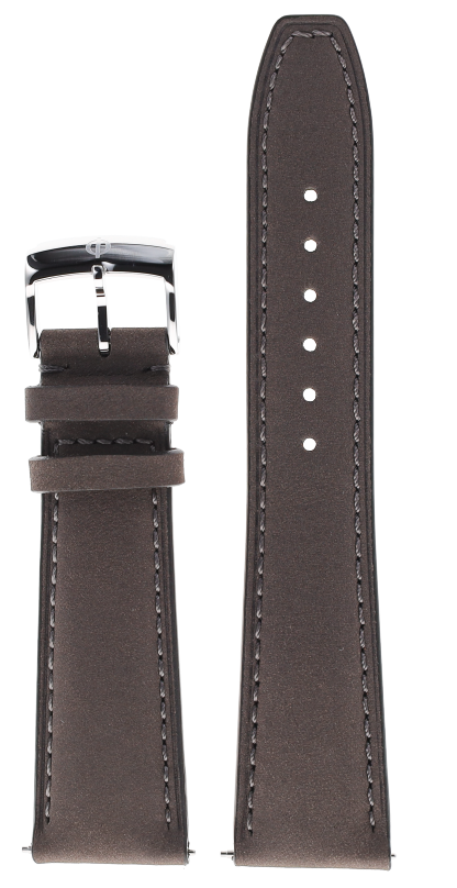 Grey-brown Mat calfskin Strap 22.0 MM - MXE0N0S2 Baume & Mercier Front