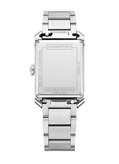 ساعة يد Hampton 10740 لـ للرجال | تفقُّد الأسعار على Baume & Mercier Back