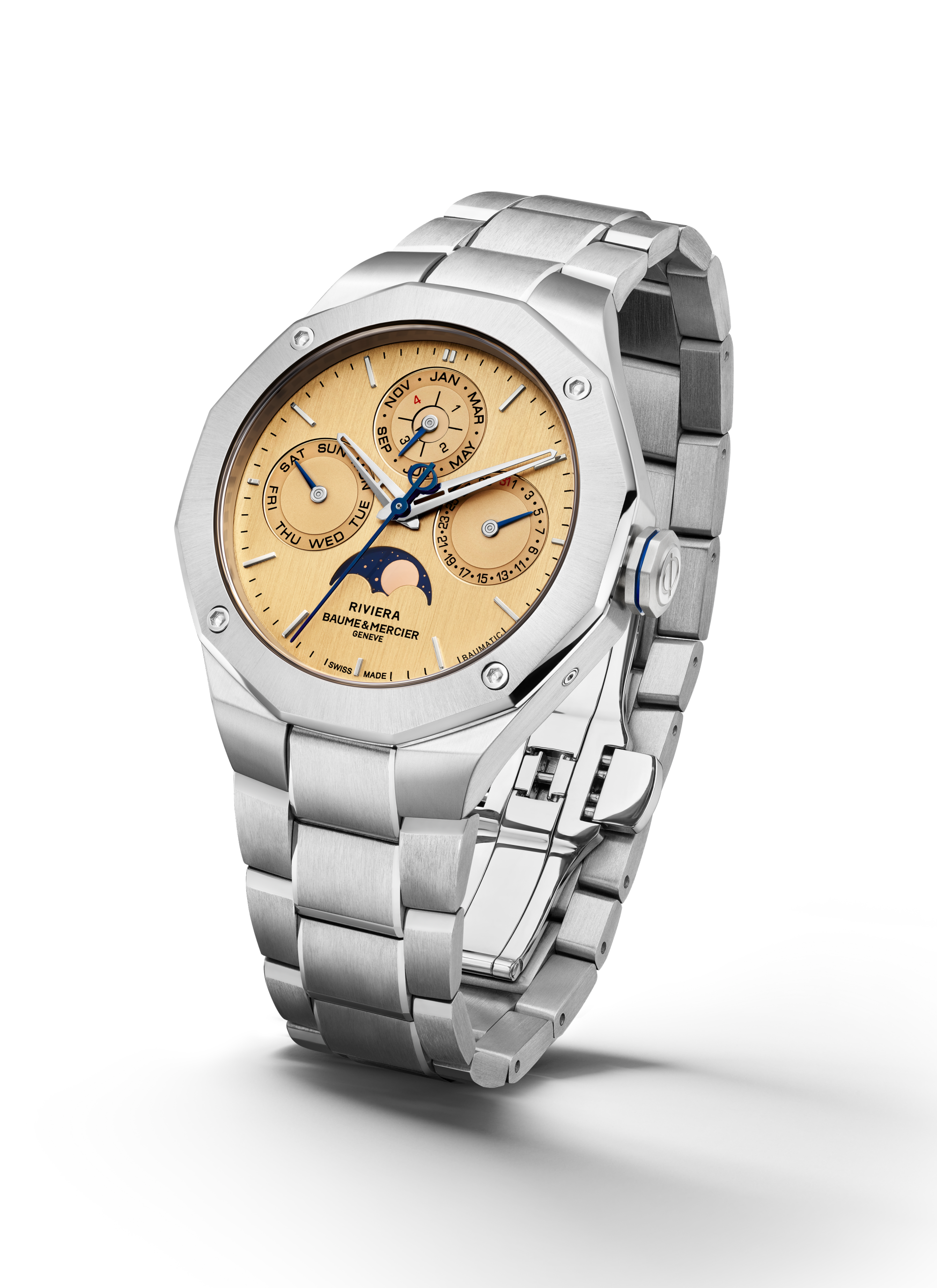 Riviera 10742 Watch for men | Check Prices on Baume & Mercier 3 4