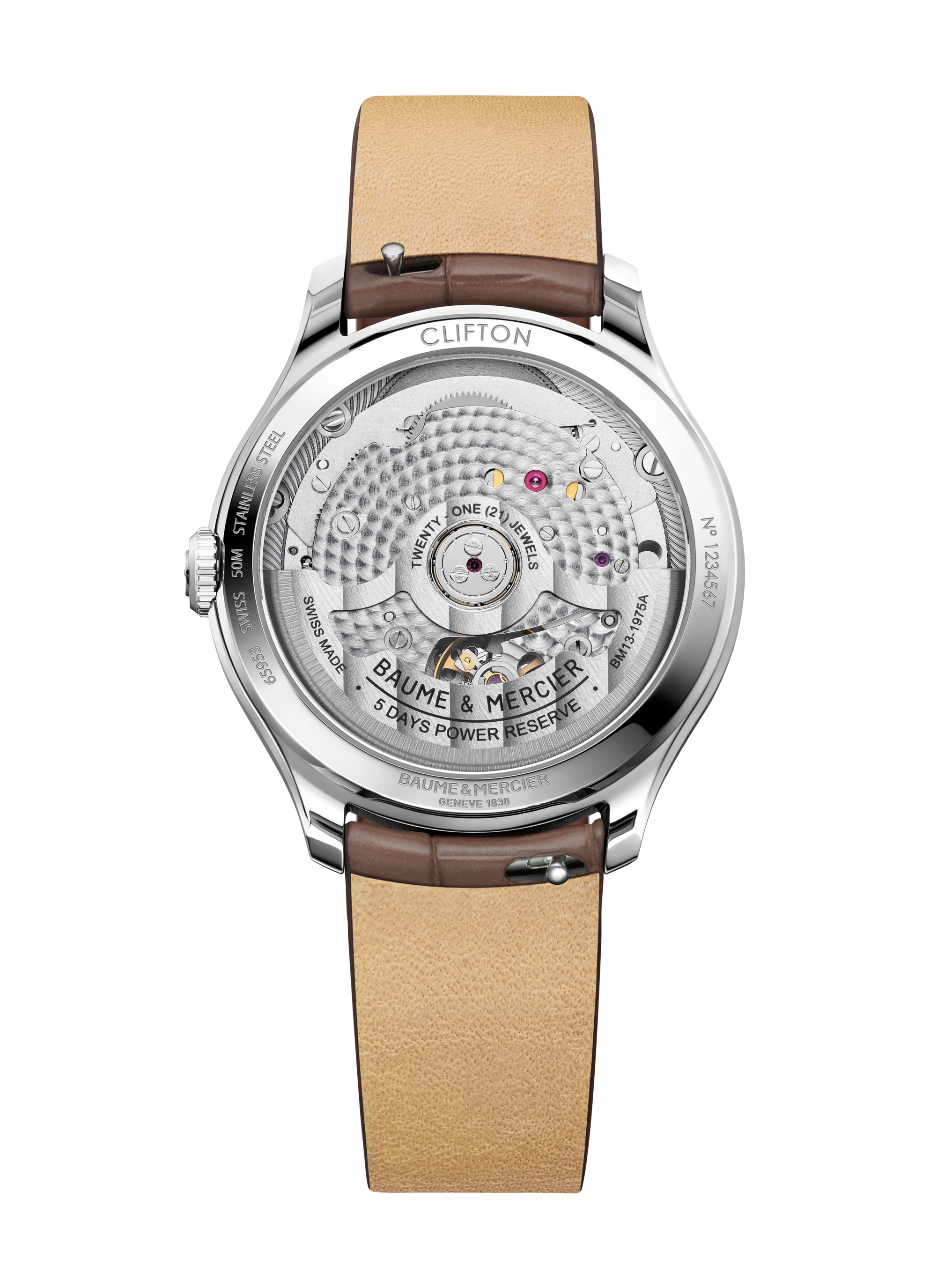 Clifton 10831 Watch for ladies | Check Prices on Baume & Mercier Back