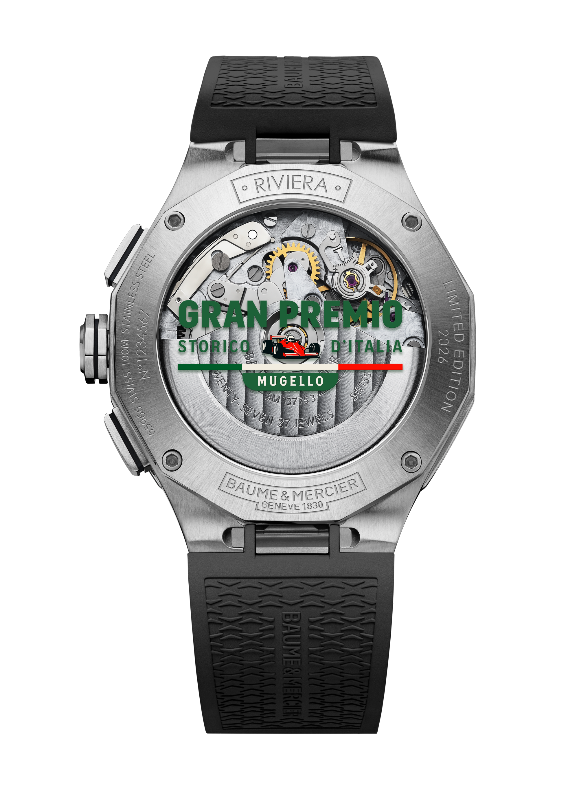 Riviera 10897 Uhr für herren | Baume & Mercier Back
