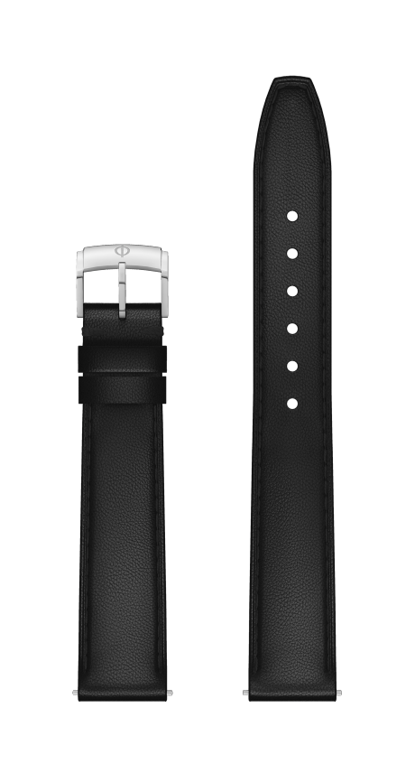 Schwarzes Kalbslederarmband 15.0 MM - MXE0N0QF Baume & Mercier Front