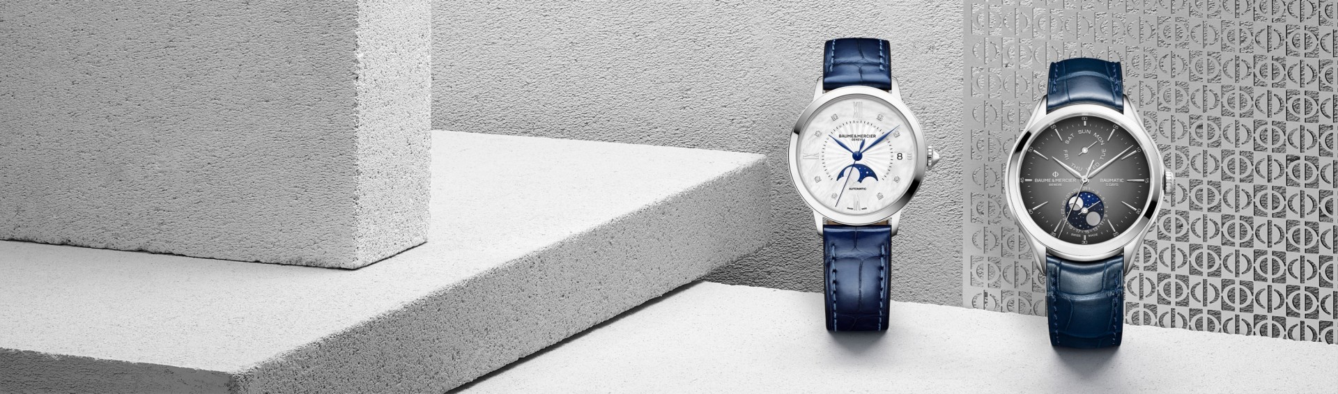 Baume & Mercier Moonphase watches